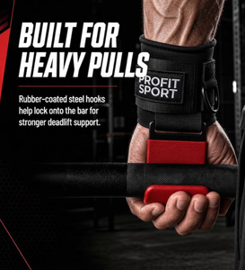 Support de poignet professionnel haute performance pour haltérophilie, protège-paume en néoprène, fermeture réglable à boucle pour la musculation PROFIT - Product Image 2