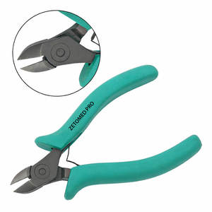 Pince coupante professionnelle de 115 mm ZETOMED PRO, outil de précision en acier inoxydable de haute qualité pour la fabrication de bijoux et les travaux artisanaux - Product Image 1