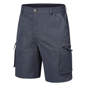 Meilleur Prix Collection en Gros Shorts Cargo Décontractés pour Hommes Taille Mi-Haute Solides Coutures Premium Respirants Écologiques Légers - Product Image 2