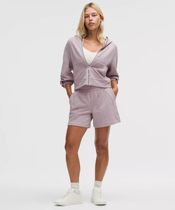 Sudadera con Capucha para Mujer, Cierre de Cremallera, Color Sólido, Tejida, 100% Algodón Orgánico, Manga Larga, Largo Regular, Invierno, Estampada con Cuentas - Product Image 2