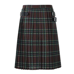 Auténtico kilt escocés para hombre, ropa hereditaria, diseño de tartán de lana, estilo artesanal, cintura ajustable para ceremonias y uso casual. - Product Image 2