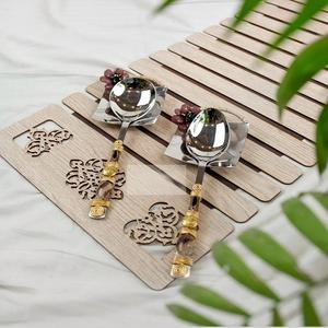 Reposacucharas de Resina de Lujo con Pulido Espejo, Hecho en Maharashtra para Fiestas y Ocasiones Especiales - Product Image 5