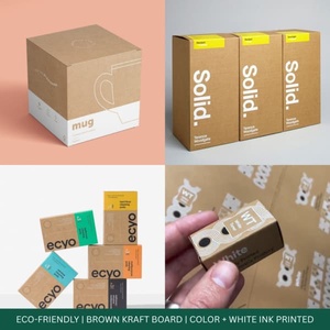 Kraft Paper Product <b>Box</b> Custom Printed <b>Brown</b> Kraft Packaging <b>Box</b> Eco Friendly Folding Carton <b>Box</b> - Product Image 2