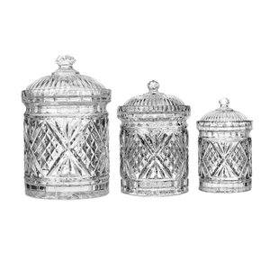 Rustic Ribbed Galvanized Metal Canister Set 3 Pcs Kitchen Food Storage <b>Jars</b> <b>Tea</b> <b>Coffee</b> Sugar Storage Containers - Product Image 5