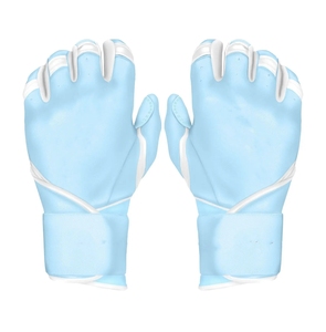 Gants de frappe de baseball en cuir du Pakistan en gros, respirants, durables, légers, avec logo et couleur personnalisés - Product Image 4