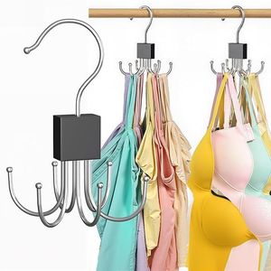 Organizzatori per Armadio Salvaspazio con Ganci Girevoli a 360 Gradi, Capacità 36 Articoli, Appendiabiti per Canotte e Reggiseni - Product Image 1