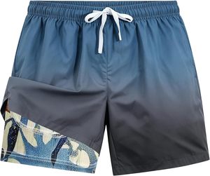High Quality <b>Men's</b> Shorts Geometric Print Board Shorts Quick Dry Drawstring Casual Swim <b>Trunks</b> Mid Waist Polyester Short Pants - Product Image 4