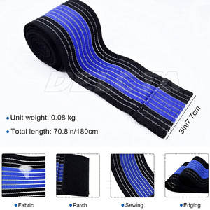 Bandes de genou en matériau durable, marque privée, équipement de musculation, bandes de genou personnalisées - Product Image 2