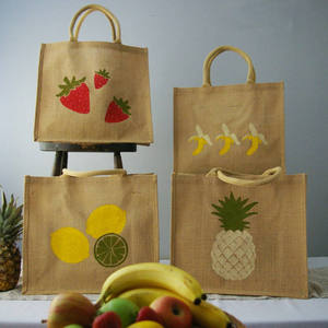 Heavy Duty Jute <b>Storage</b> Bag for <b>Clothes</b> Toys and Household Items with Reinforced Stitching - Product Image 5