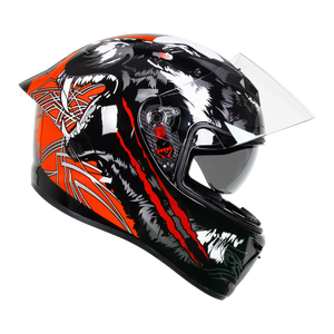 หมวกกันน็อคมอเตอร์ไซค์แบบเต็มใบกระบังหน้าแบบ M266-2K กราฟฟิคเอบีเอสใหม่ - Product Image 5