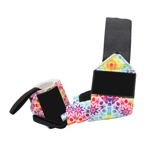 Bandes de poignet de musculation personnalisées avec logo imprimé, en coton, pour cross-training, équipement de sécurité pour la musculation, impression numérique - Product Image 4