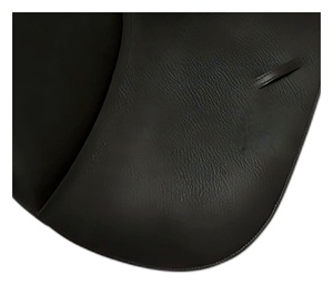 อานม้ากระโดดสีดำ หนังแท้ สำหรับฝึกซ้อมและขี่ม้าประจำวัน - Product Image 3