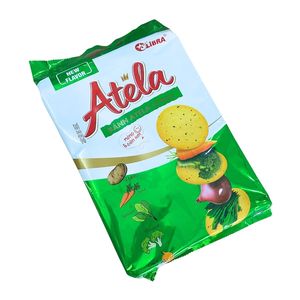 Galletas de verduras mixtas crujientes al por mayor, aperitivos salados ligeros de 228G, proveedor de alimentos - Product Image 3