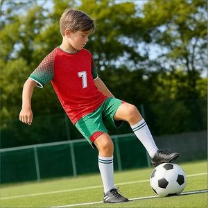 Uniforme de Fútbol de Alta Calidad, Jersey de Fútbol Personalizado, Uniformes de Entrenamiento para Equipos Deportivos, Camisetas de Fútbol para Niños, Jóvenes y Hombres - Product Image 5
