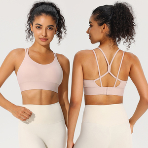 เสื้อชั้นในกีฬาพรีเมียมสำหรับผู้หญิง เหมาะสำหรับออกกำลังกาย วิ่ง โยคะ ฟิตเนส สวมใส่สบาย ระบายอากาศได้ดี รองรับการเคลื่อนไหวได้ดีเยี่ยม - Product Image 6