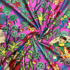 42 Inches Width 100% Cotton Cambric Fabric Eco-Friendly for Curtains <b>Bags</b> by Indian Manufacturer Kaya Loom Fashion Exclusive - Product Image 5