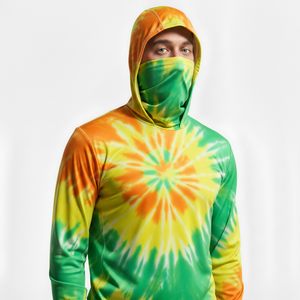 Vêtements de pêche pour hommes UPF 50+ imperméables, respirants, à séchage rapide, en spandex/polyester, shorts à manches longues, pêche personnalisée - Product Image 4