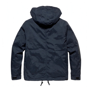 Veste parka coupe-vent à capuche en toile épaisse imperméable de haute qualité pour homme, logo personnalisé, vêtements de travail utilitaires, anorak - Product Image 2