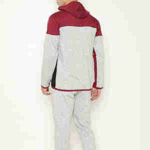 Ensembles de survêtements personnalisés pour hommes en molleton deux pièces, pull à manches longues, entraînement, jogging, survêtement pour hommes - Product Image 4