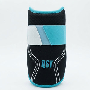 Protège-avant-bras léger de protection sportive pour jeunes, protège-coude de baseball noir, protège-coude en néoprène pour softball, taille adulte - Product Image 1