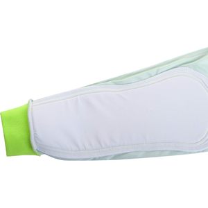 Maillot de football à manches longues pour homme, vert fluo et noir rayé, col rond, en polyester anti-humidité - Product Image 2