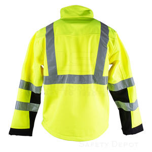 Chaqueta Reflectante Desmontable de Invierno, Protección de Seguridad, Ropa de Trabajo Impermeable, Chaqueta de Seguridad para la Lluvia con Múltiples Bolsillos - Product Image 2