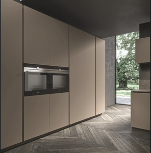 Ensemble d'armoires de cuisine en MDF personnalisées JY Project, charnières à fermeture douce, poignées, meubles, structure en MDF, usine au Vietnam - Product Image 3