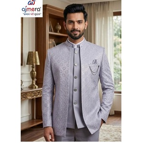 Men <b>Blazer</b> Suit <b>Set</b> Formal Outfit for Wedding Party Office Wear Stylish Comfortable Everyday Fit Trend Look Premium - Product Image 1