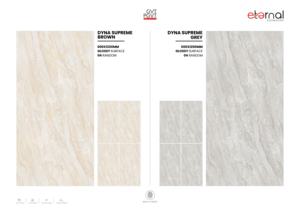 กระเบื้องปูพื้นพอร์ซเลนเคลือบเงาคุณภาพพรีเมียม ขนาด 60x120 ซม. 600x1200 มม. 24x48 นิ้ว สำหรับปูพื้นภายใน - Product Image 5