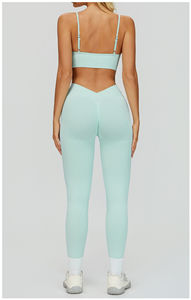 Conjunto de Yoga sin Costuras para Mujer, 2 Piezas, Leggings de Cintura Alta y Sujetador Deportivo, Ropa Deportiva para Gimnasio y Fitness 2026 - Product Image 2