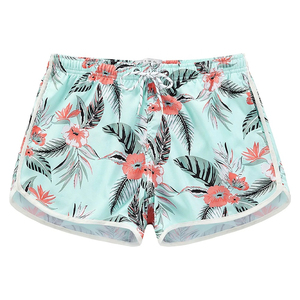 Shorts de bain pour hommes avec logo personnalisé - Tissu en toile respirant à séchage rapide avec taille élastique, logo imprimé sur la taille - Product Image 1