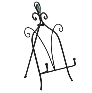 Black Iron <b>Easel</b> Stand for Photo Painting Display Indoor Home Decor Traditional Style Durable Tripod Design - Product Image 5