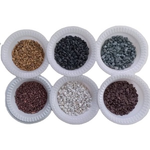 Various Colored Gravel &amp; Crushed Stone <strong>Aggregate</strong> Yellow Marble Black <strong>Granite</strong> Kota Stone Brown Sand Red Jasper Agate Chips - Product Image 1