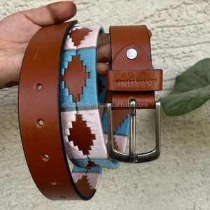 Nuevo elegante e informal hecho a mano de cuero genuino Real cinturón clásico para hombres personalizado grano completo desgastado cinturón de cuero Real para hombres - Product Image 4