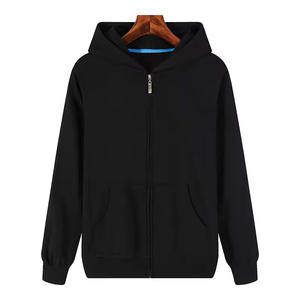 Sudaderas con Capucha Casuales de Alta Calidad 100% Algodón para Hombre, Forradas de Felpa, Secado Rápido, Diseño Sólido, Temporada de Invierno, Venta al por Mayor - Product Image 2