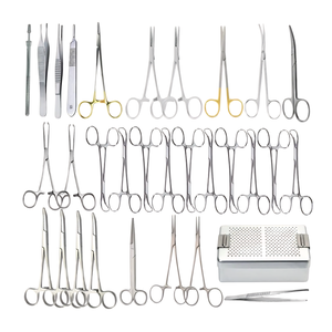 Juego de Instrumentos Quirúrgicos para Esterilización Felina, Herramientas Veterinarias para Castración de Gatos, Reutilizables, de Acero Inoxidable - Product Image 1