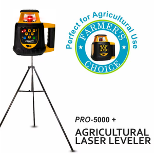 Celec Nouveau Transmetteur Laser Rotatif Longue Portée Auto-Nivelant PRO-5000+ Laser Rouge 1500 Mètres IP65 Étanche à la Poussière Agricole - Product Image 5