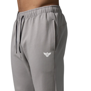 Pantalones Deportivos para Hombre, Color Gris Claro, Corte Recto, Cintura Elástica con Cordón, Suaves, Transpirables, de Secado Rápido, Ligeros, Casuales - Product Image 6
