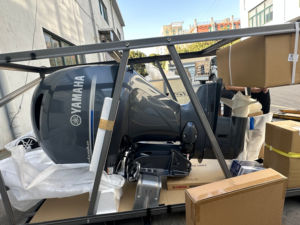 Moteur hors-bord Yamaha F90CETL 90 CV 4 temps d'origine - Product Image 4