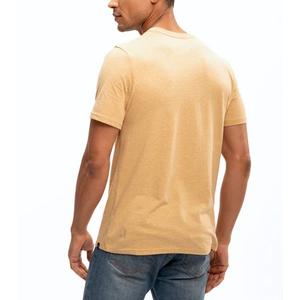 เสื้อยืดผู้ชายทรงสลิมฟิต ผ้าฝ้ายสีพื้น ระบายอากาศ แห้งเร็ว เป็นมิตรกับสิ่งแวดล้อม สวมใส่สบายในชีวิตประจำวัน รุ่นปี 2026 ขายส่ง - Product Image 2