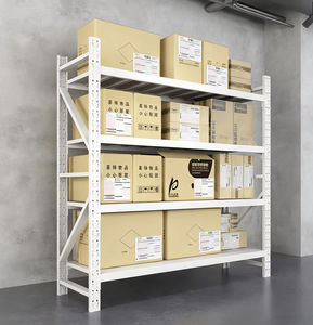 Étagère de stockage en acier robuste à 4 niveaux, grande capacité de charge, pour entrepôt et atelier, fabrication au Vietnam, OEM/ODM - Product Image 3
