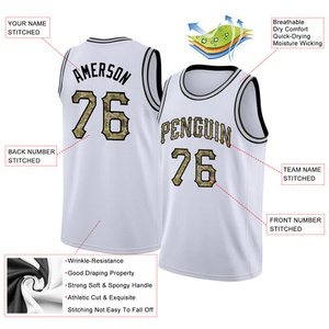 Ensemble d'uniformes de basketball personnalisés, fournisseur en gros de maillots de couleur d'équipe personnalisés, fabricant de shorts personnalisés avec impression de logo - Product Image 2