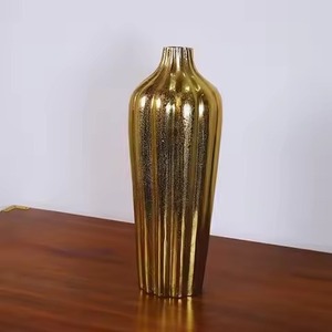 Modern Metal Flower Vase Stylish Decorative Table Vase For Home Office Living Room Wedding Flower Decoration - Product Image 2