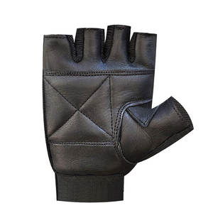 Gants de course légers et respirants à demi-doigts, antidérapants, avec fermeture à boucle, unisexes, en cuir, protection complète, portables - Product Image 4