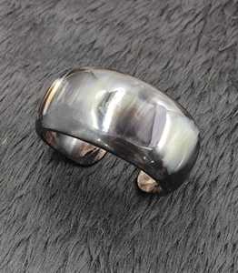 Handmade Polished Eco-Friendly Buffalo Horn <b>Cuff</b> Bangle Bohemian Style - Product Image 5