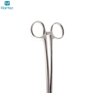 Nouvel arrivage : Pinces hémostatiques de pêche, pinces à moustiques, pinces de blocage, 5 pouces, droites et courbées, instrument médical pour la chirurgie générale - Product Image 4