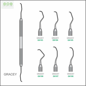 Dispositivos Médicos, Herramientas Dentales, Curetas Óseas de Doble Uso, Fabricante Profesional de Productos Quirúrgicos Dentales - Product Image 1