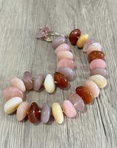 Colorful Resin Chunky Beaded Necklace for Women Acrylic Fashion <b>Large</b> Round <b>Beads</b> Necklaces Handmade Resin Craft - Product Image 2