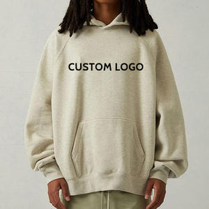 High Quality Cotton Performance <b>Men</b> Custom Streetwear French Terry Plain Heavyweight Cotton <b>Pullover</b> Blank Oversized No Strings - Product Image 5