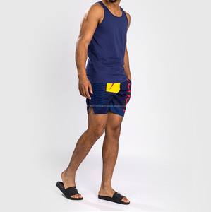 Full Sublimation Beach High Quality Custom Logo Design Men Gym <b>Stringer</b> Tank Top Fitness Clothing Cotton Sleeveless <b>Vests</b> - Product Image 2